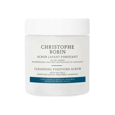Christophe Robin Cleansing Purifying Scrub with Sea Salt Šampon Unisex 75 ml