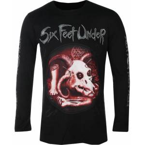 Plastic head мъжка тениска с дълъг ръкав six feet under - euro tour - ЧЕРЕН - plastic head - ph12467ls