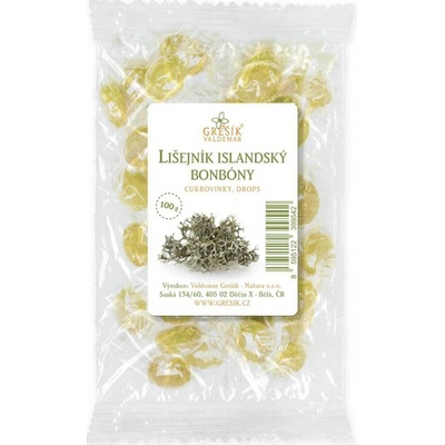 Grešík Lišajník islandský cukríky 100 g