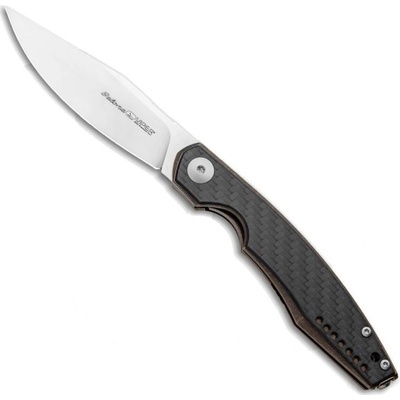 Viper Belone M390 Satin Titanium Carbon Scales