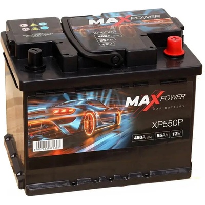 MAXPOWER 12V 55Ah 460A XP550P