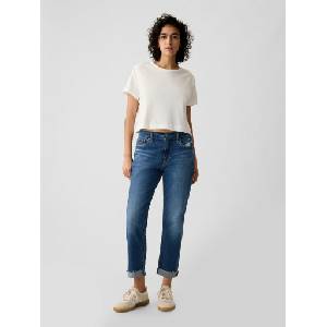 GAP Дънки Mid Rise Girlfriend GAP GAP | Sin | ЖЕНИ | XXS
