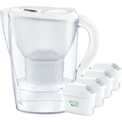 Brita Marella XL 3,5 l biela + Maxtra Pro Pure Performance 4 ks