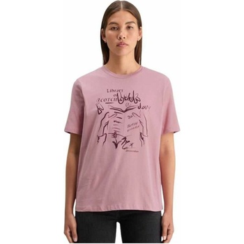 Scotch & Soda Дамска тениска Scotch & Soda | Rozov | ЖЕНИ | S