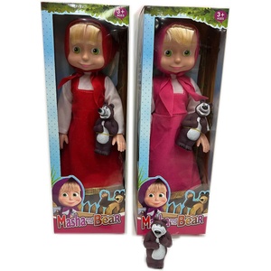 Armtoys ГОЛЯМА КУКЛА МАША + ЗВУК С МЕЧОК 42 СМ