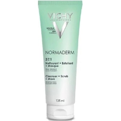Přípravek pro čistění pleti s nedokonalostmi 3 v 1 Normaderm Tri-Activ Cleanser Vichy - 125 ml – Hledejceny.cz