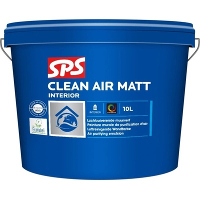 SPS Clean Air Matt 10l, bílá, 10 l Vzhled mat