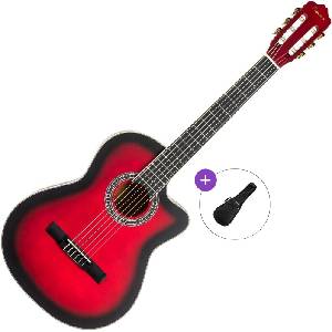 Pasadena PCC-10 Basic SET 4/4 Red Burst Класическа китара