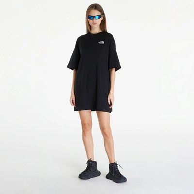 The North Face šaty W S/S Essential Oversize Tee Dress čierna