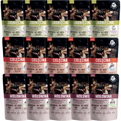 Pet Republic Adult mix chutí 15 x 500 g