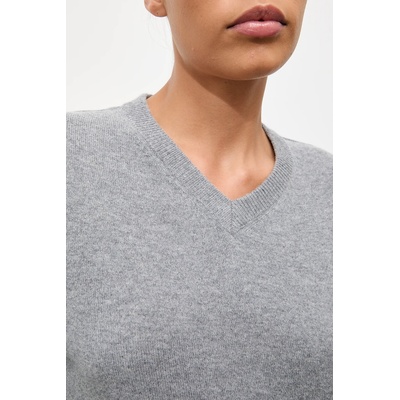 ANSWEAR Пуловер от мериносова вълна с тънък шал Answear. LAB (WA25-SWD029)