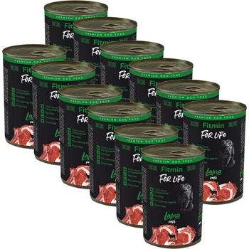 Fitmin Консерва Fitmin For Life LAMB пате 12 x 400 г