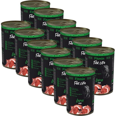 Fitmin Консерва Fitmin For Life LAMB пате 12 x 400 г