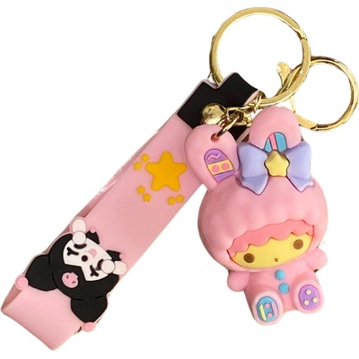 Přívěsek na klíče Sanrio Little Twin Star Pink – Hledejceny.cz