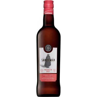 Sandeman Sherry Medium Dry 15% 0,75 l (holá láhev)