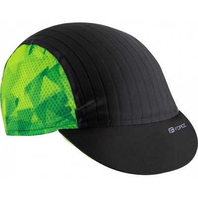 FORCE CORE Čaipka s kšiltom letná čierna-fluo