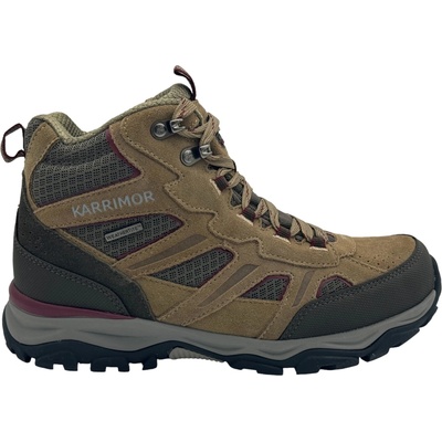 Дамски боти Karrimor Mount Mid Ladies Waterproof Walking Boots - Brown