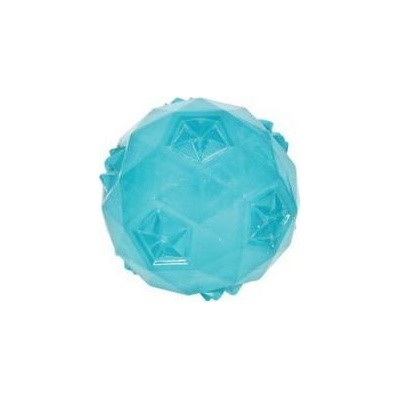 Zolux Hračka pes lopta TPR Pop Ball 6 cm tyrkysová