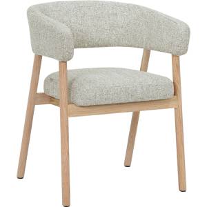 Carmen Трапезен стол malaga - бежов n / бук (3532231) - tierradesign