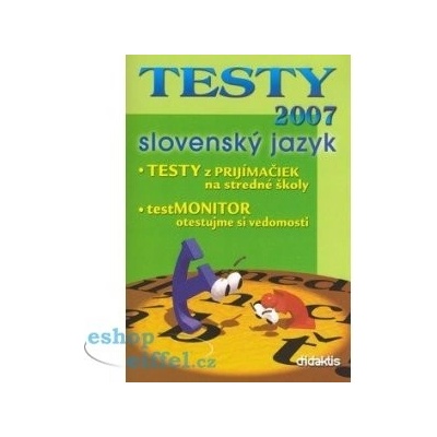 Testy 2007 Slovenský jazyk
