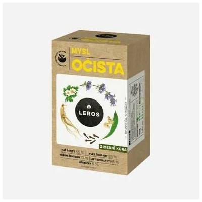 Leros Čaj Očista mysli 21 sáčků 6 x 21 sáčků