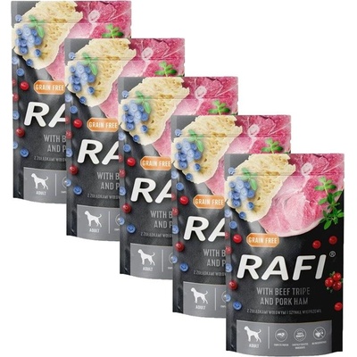 RAFI Adult GF Пате с говежди трепан и свински шунка 5 x 500 г