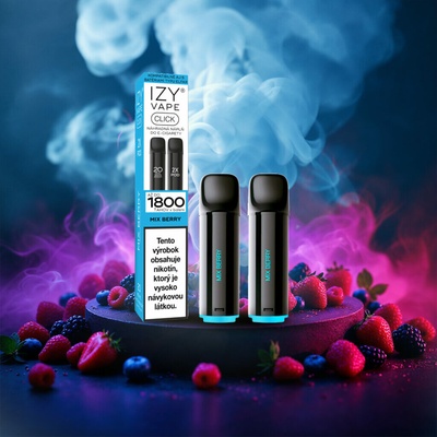 Izy Vape Izy Click Mix Berry Bobulovitá směs 2x2ml