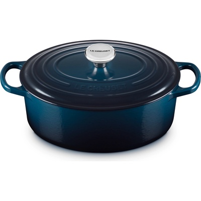 Le Creuset Signature овална тава за печене 29 см, тъмносиня (21178291294475)