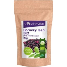 Zdravý Deň Bio Čučoriedky lesné sušené mrazom 20 g