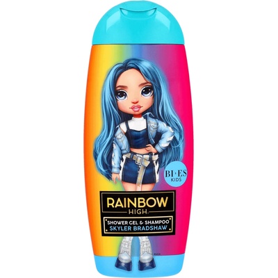 Disney Детски шампоан и душ гел Rainbow Skyler, 250 мл