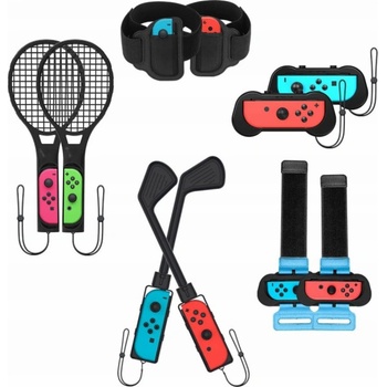 JYS Sada příslušenství 10v1 pro Joy-Con Nintendo Switch / NS215