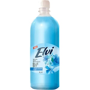 Elvi Течен сапун Elvi, синьо небе, 1 L, син