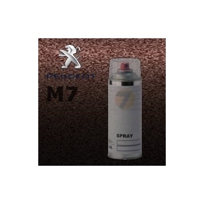 PEUGEOT M7 ROUGE NOIR metalická barva Sprej 400ml