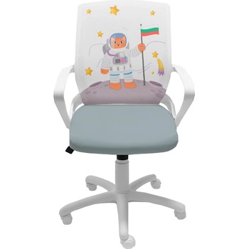 Image 1 of Furnit Детски стол Fly Cat On The Moon With Bulgarian Flag