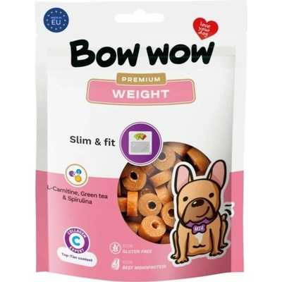 BOW WOW Premium Weight funkčná maškrta na kontrolu hmotnosti 60 g