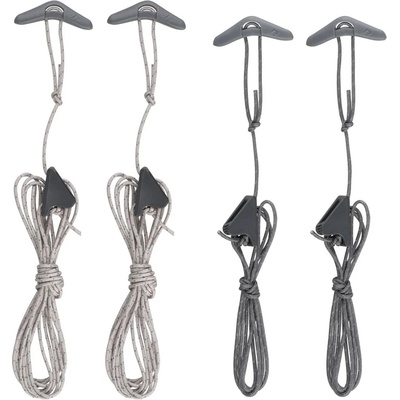 Sea to Summit Разширение за палатка Sea to summit Ground Control Guy Cords 4-Pack Tent extension - Dark Grey - размер One Size (525-0818-0111)