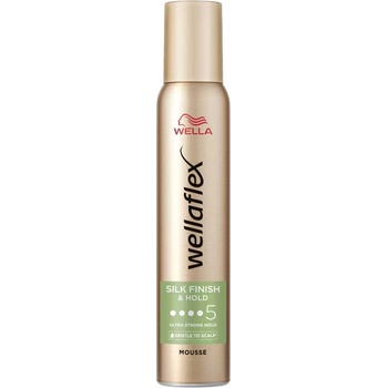 Wella Wellaflex Silk Finish & Hold Mousse 200 ml