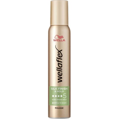 Wella Wellaflex Silk Finish & Hold Mousse 200 ml