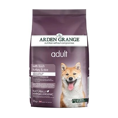 Arden Grange Dog Adult with fresh Turkey & Rice 12 kg