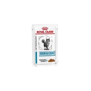 Royal Canin Veterinary Diet Cat Skin & Coat Pouch 12 x 85 g