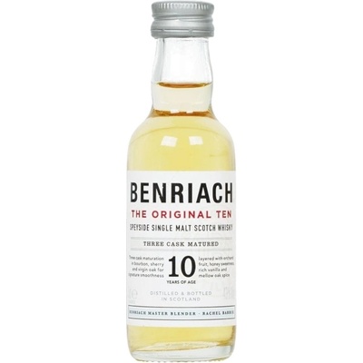 BenRiach 10y 43% 0,05 l (čistá fľaša)