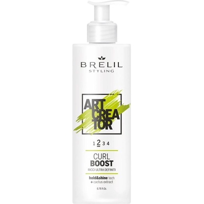 Brelil Professional Art Creator Curl Boost крем за коса за чуплива и къдрава коса 200ml