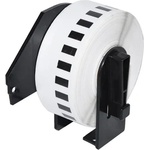 Makki съвместими етикети Brother DK-22214 - White Continuous Length Paper Tape 12mm x 30.48m, Black on White - MK-DK-22214 (MK-DK-22214) - xtreme