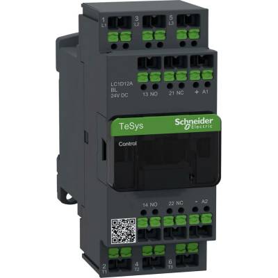 Schneider Electric LC1D12ABL stykač 3 spínací kontakty 5.5 kW s ochrannou diodou Piece 1 ks