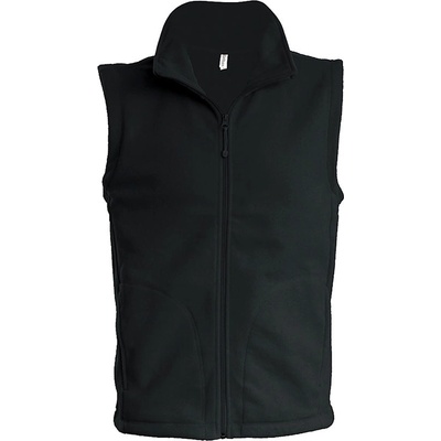 Luca černá fleecová vesta