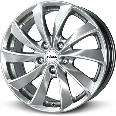 RIAL LUGANO 8.5x19 5x114.3 ET40 sterling silver