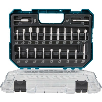 Makita Frézovací sada 8mm 22dílná V plastovém pouzdře D-74784