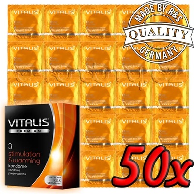 Vitalis Stimulation & Warming 50 pack