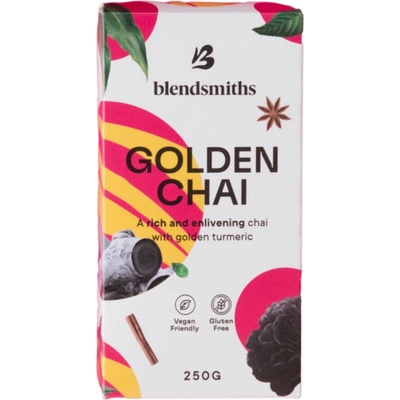 Blendsmiths Golden Chai směs s kurkumou a skořicí 250 g