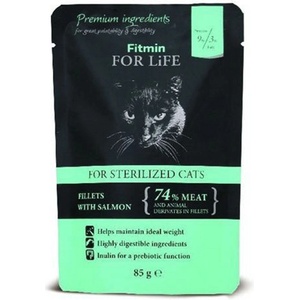Fitmin Cat For Life Sterilized консерви 85 г